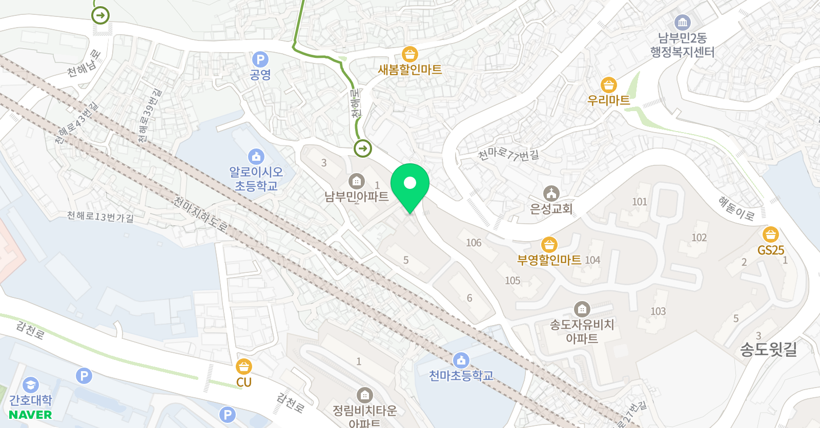 오름 수학스터디 위치