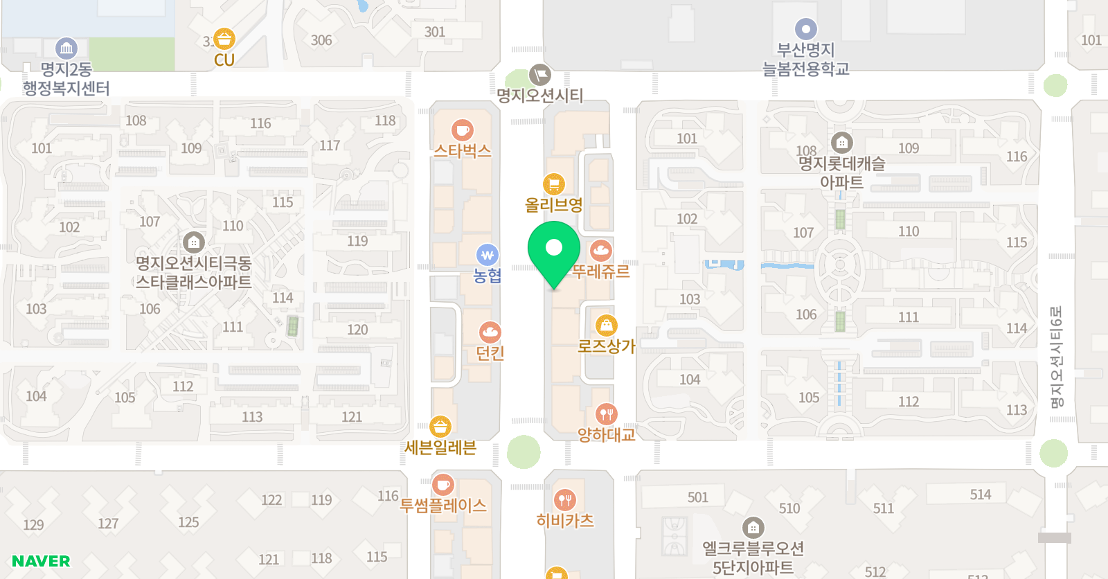 윤아트두깨 미술학원 위치
