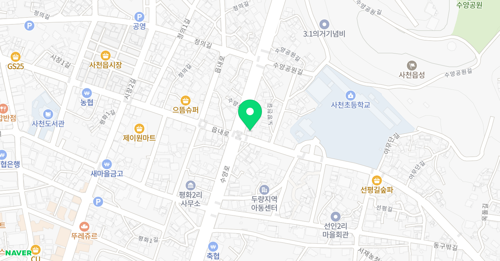 칸타타 음악학원 위치