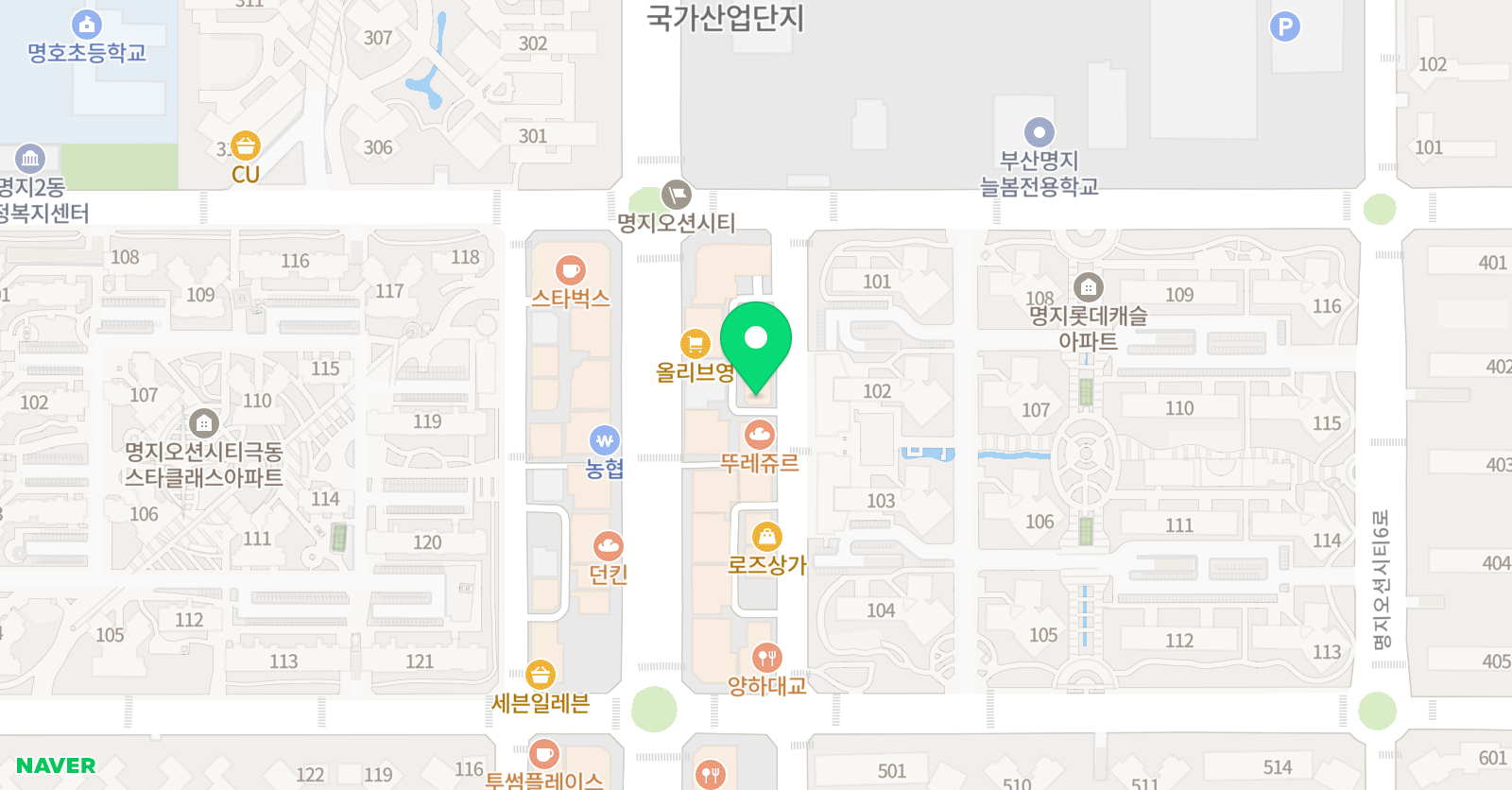 쿠겔호르트 제2교육관 학원 위치