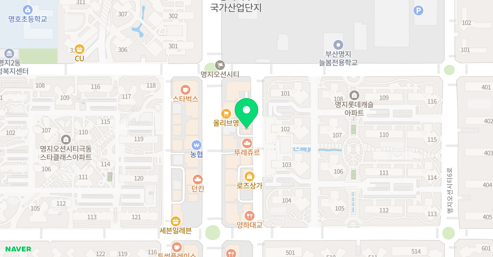 더마스터 태권도 위치