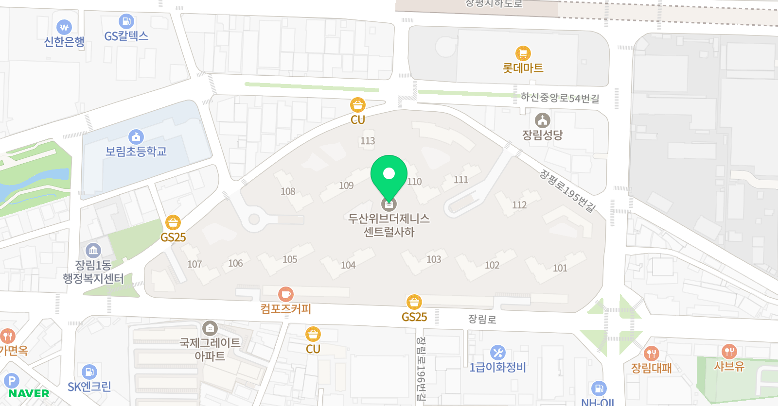 웅진공부방 위치