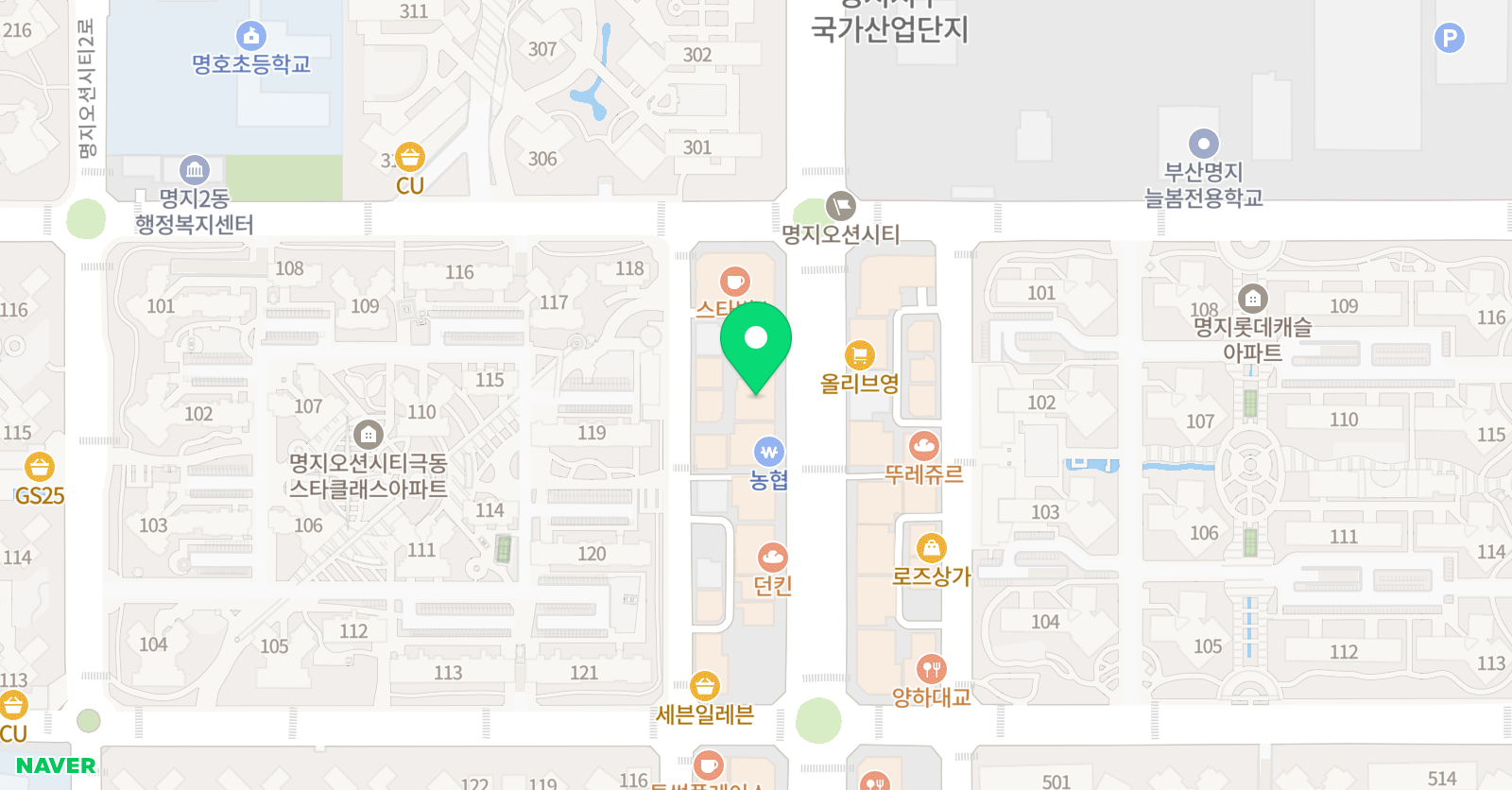 더배움 수학학원 위치