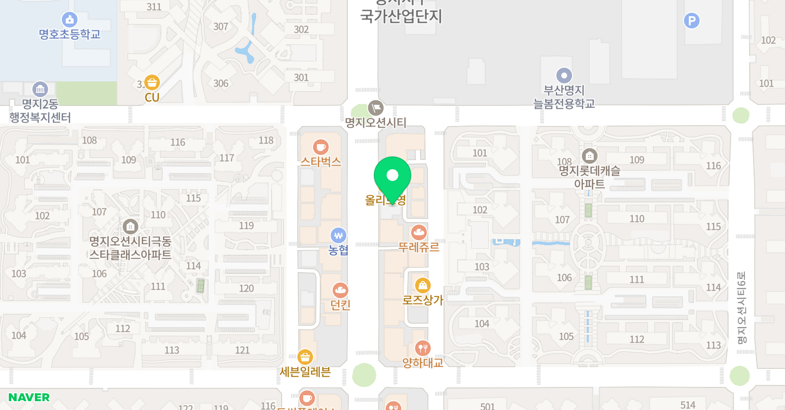 유소연 영어학원 위치