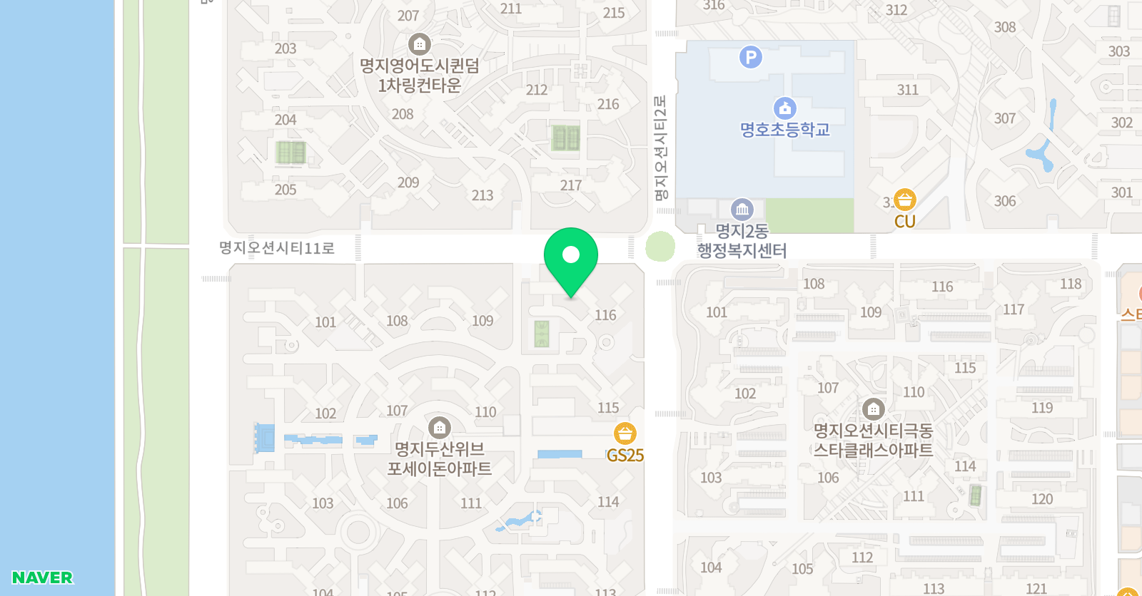 셀파우등생교실 명지두산교실 위치