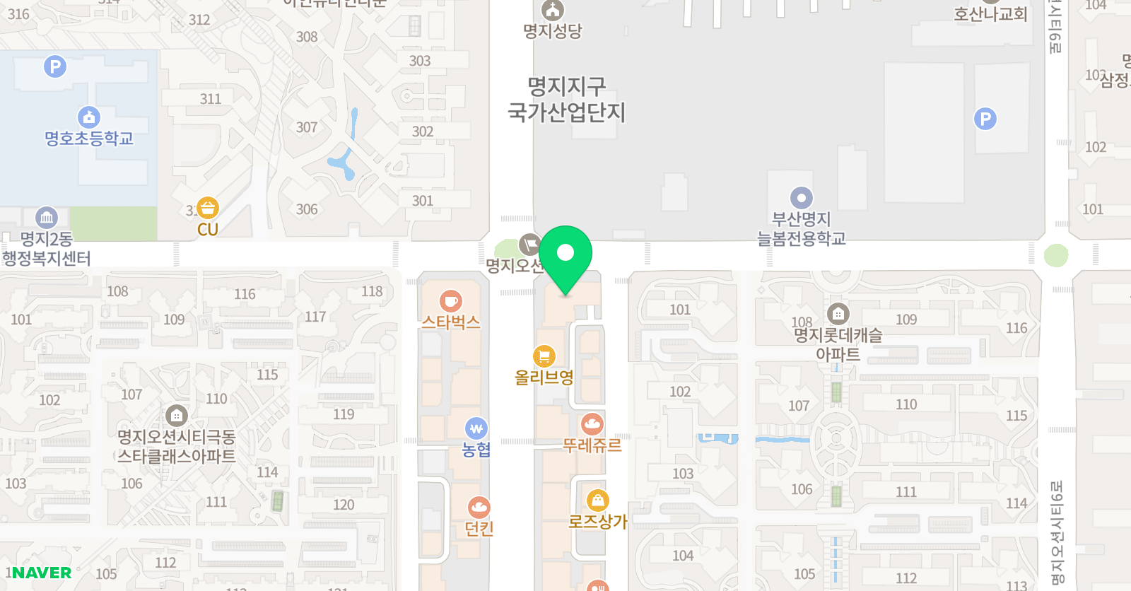 플룻앤뮤직아카데미 음악학원 위치
