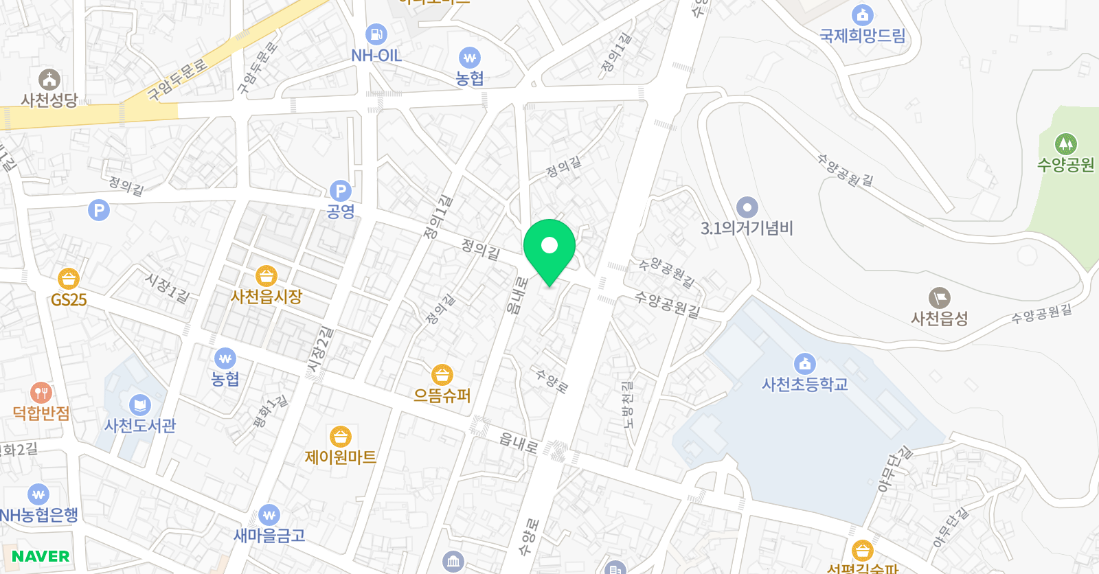 유진 음악미술학원 위치
