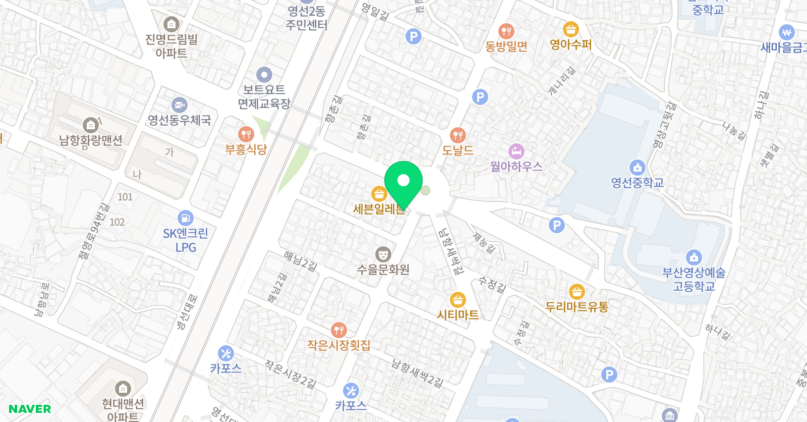 박정미 영어 위치