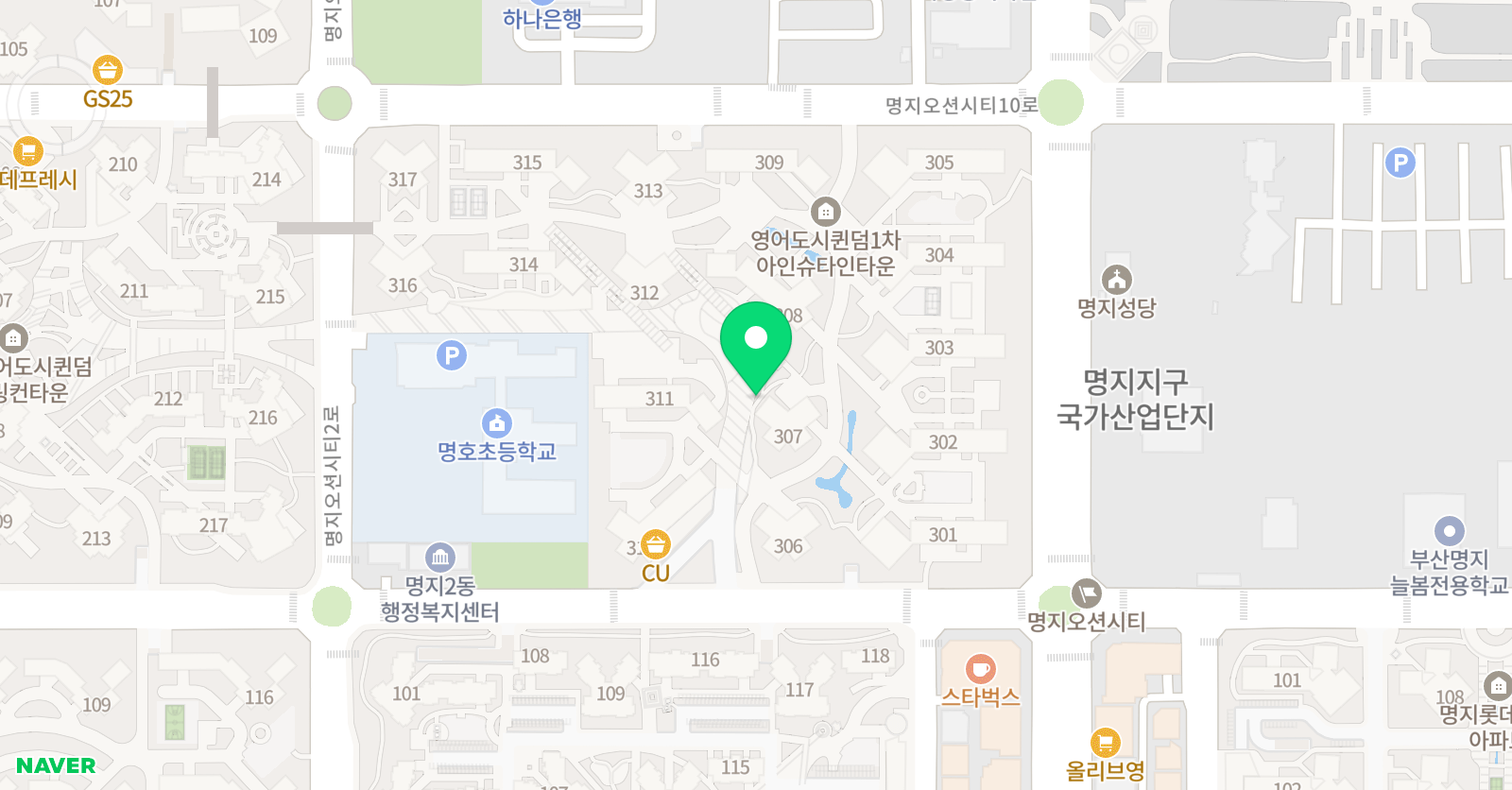 퀸덤쇼팽 음악학원 위치