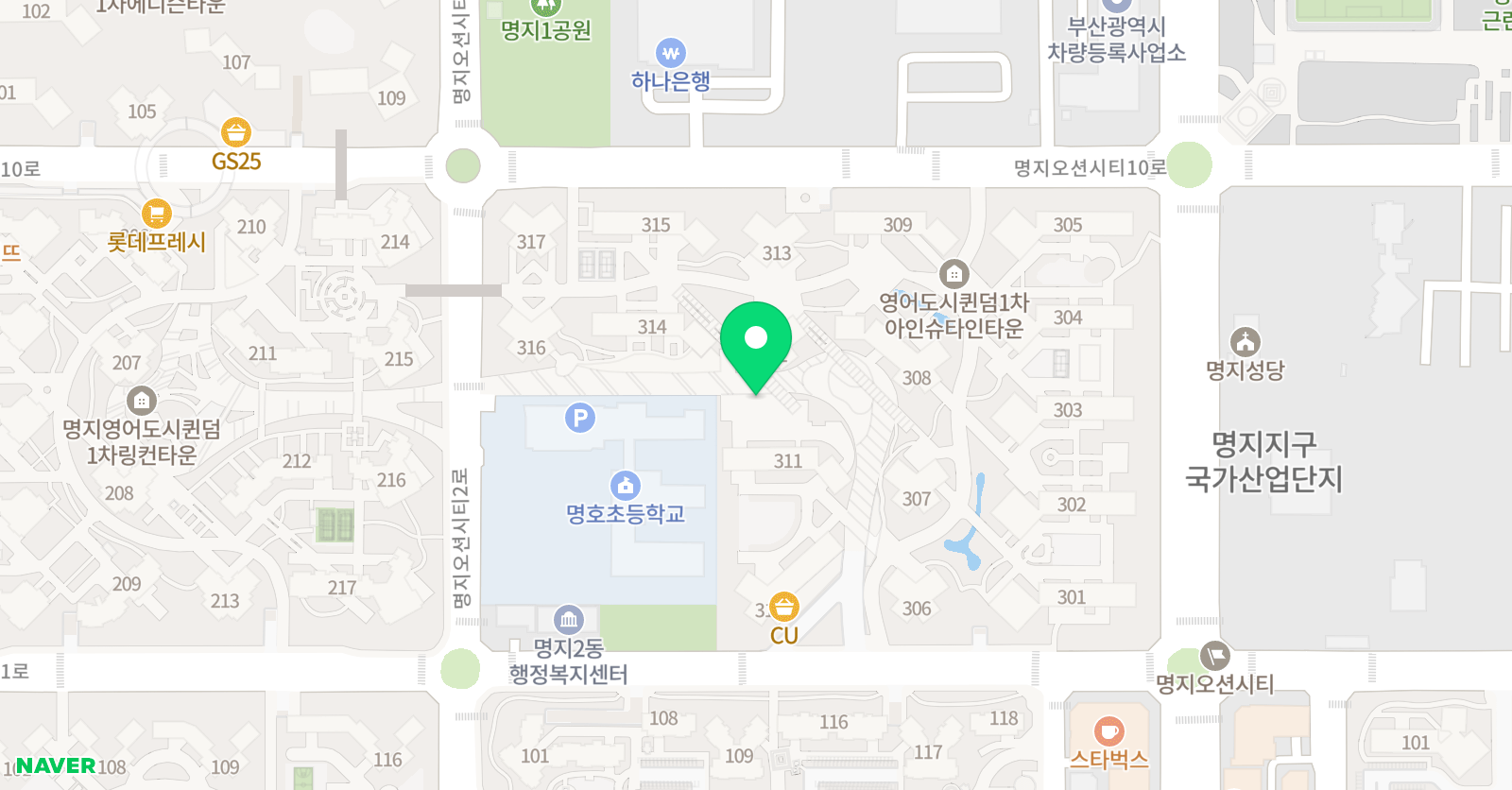 브라운 영어교습소 위치