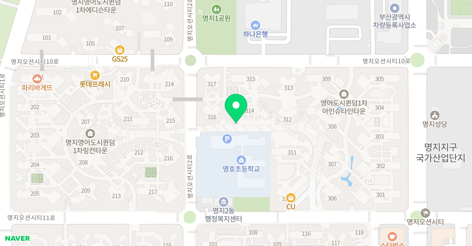 제나 음악전문학원 위치