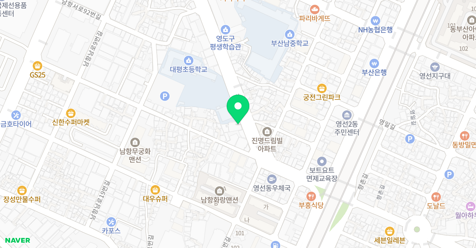 앙상블 음악학원 위치