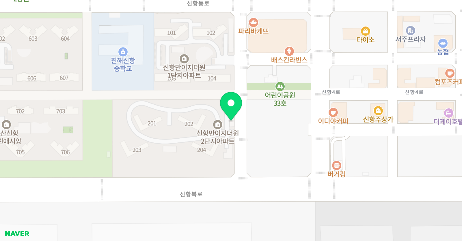 스마트해법 수학 신항만점 위치