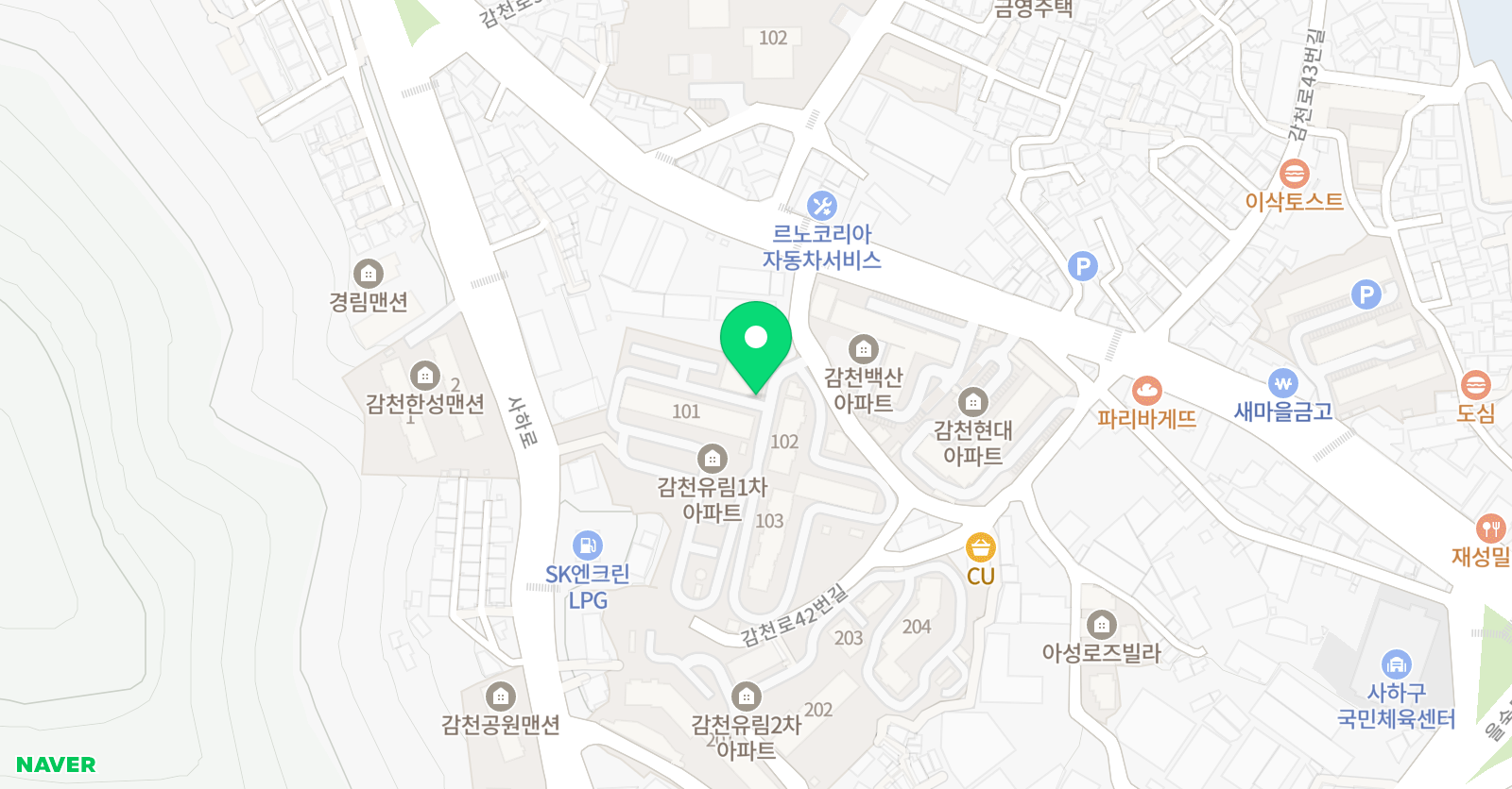 잉글리시아이앤차 수학 스마트학원 위치