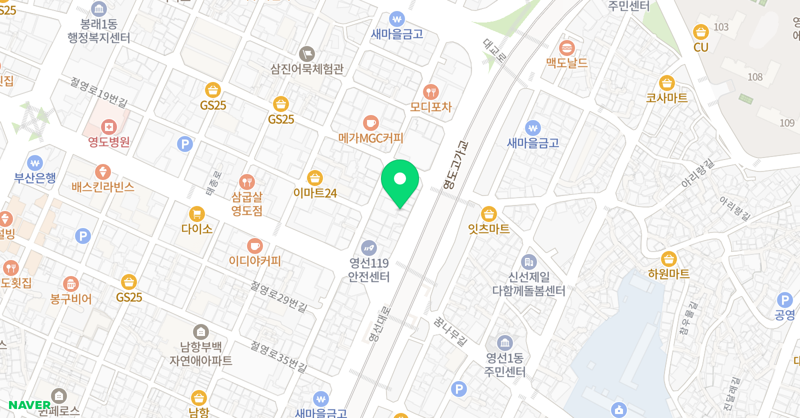올라운드 수학교습소 위치