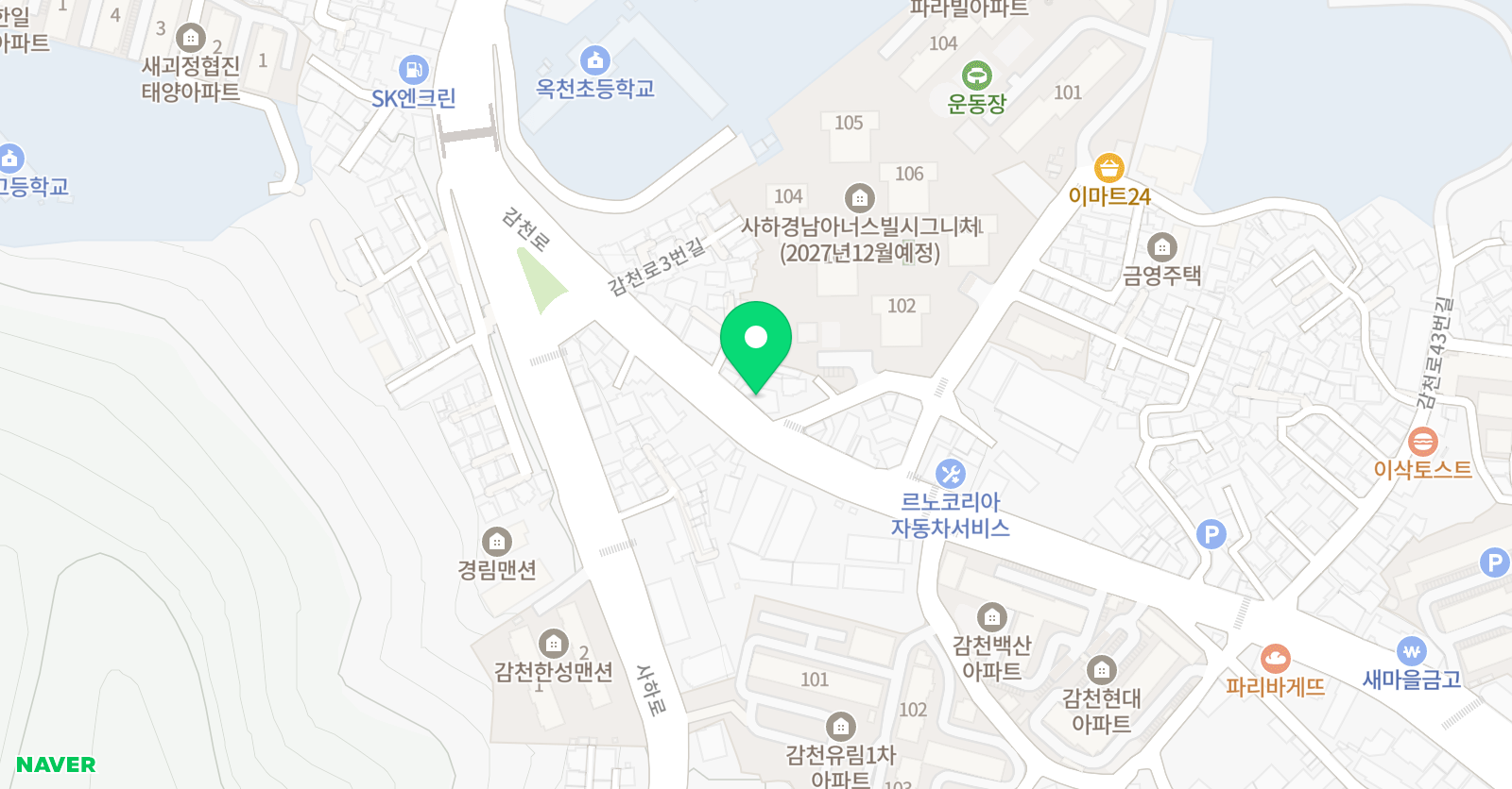 참소리 음악학원 위치