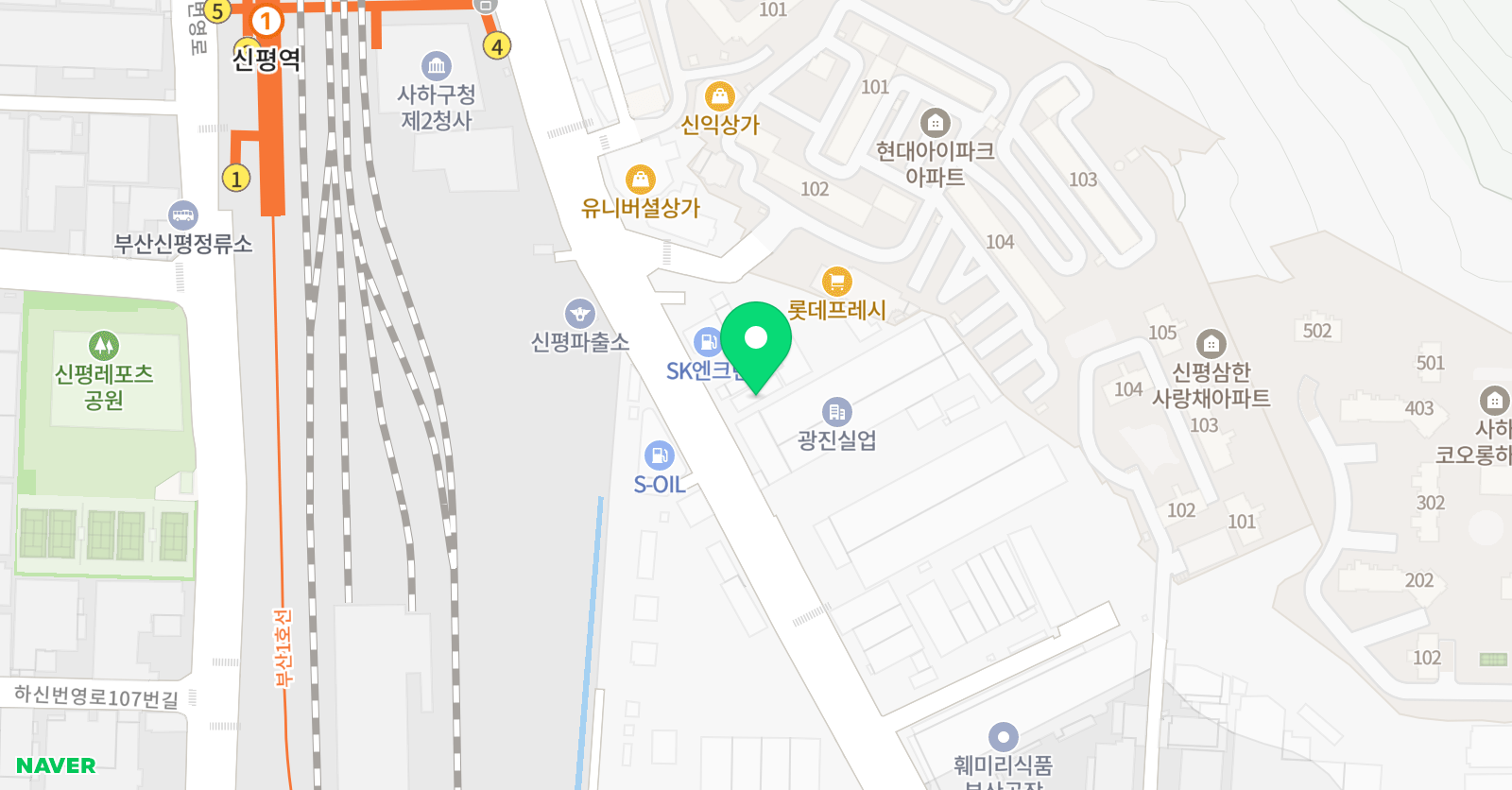 한상운풋볼스튜디오 위치