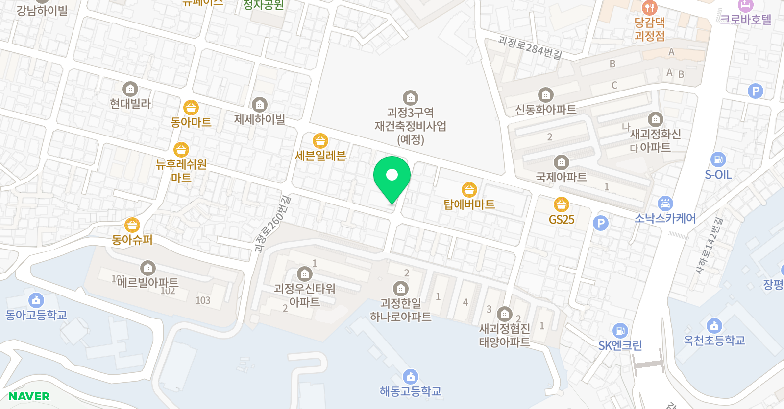 오르 수학교습소 위치