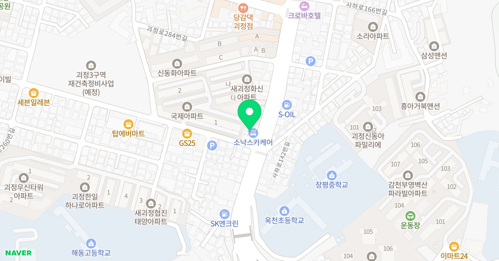 이룸 수학학원 위치