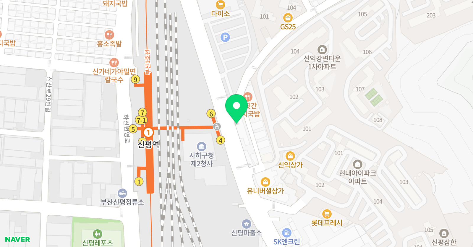 뮤즈 음악학원 위치