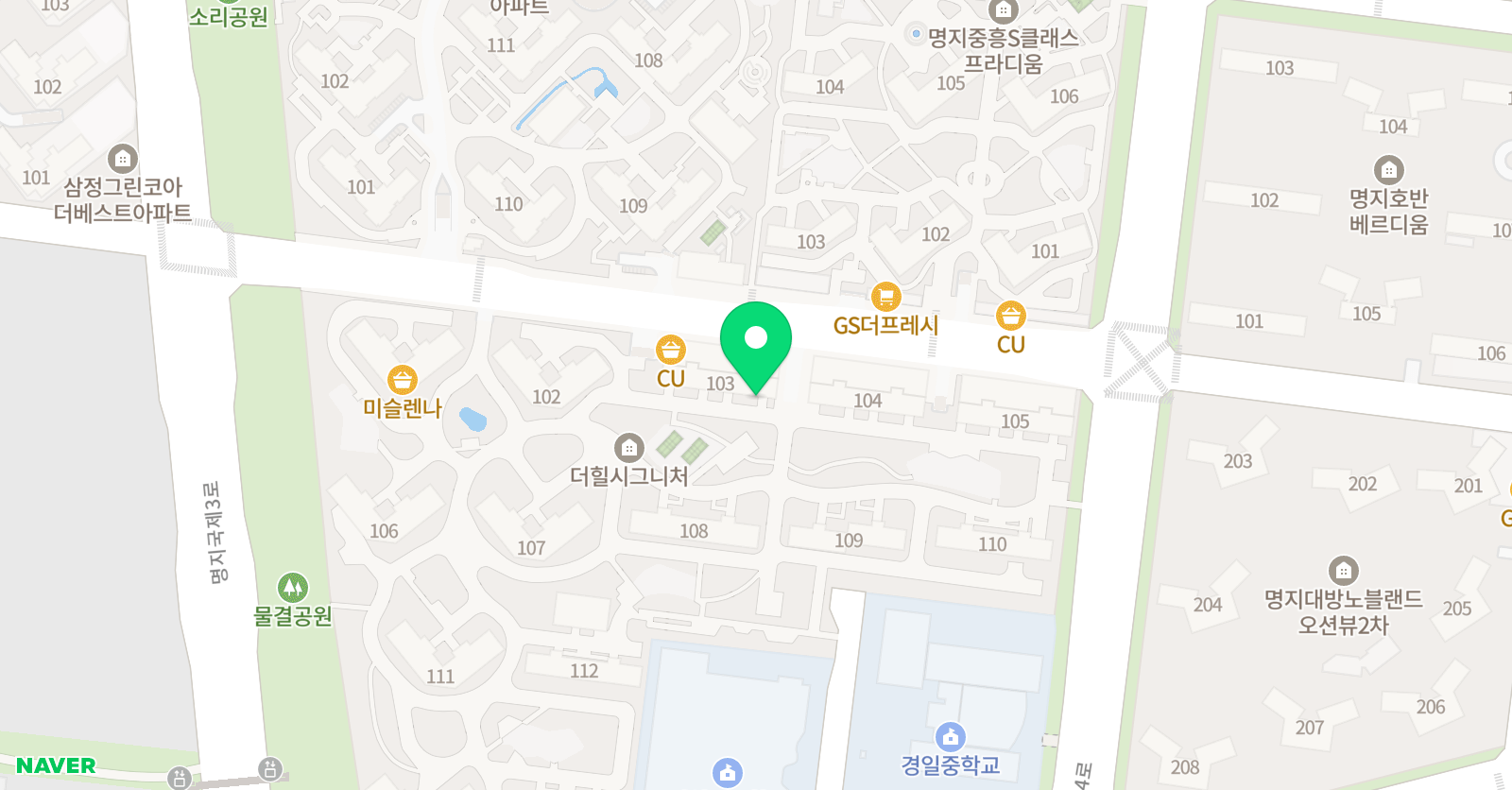 바니 영어교습소 위치
