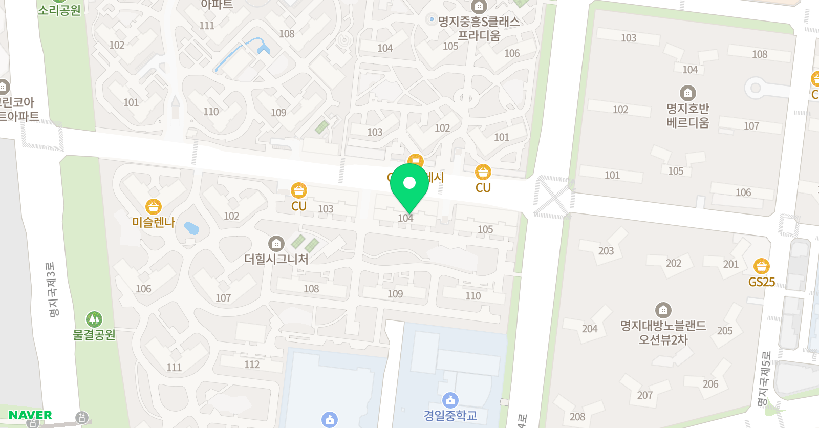 리즈 영어학원 위치