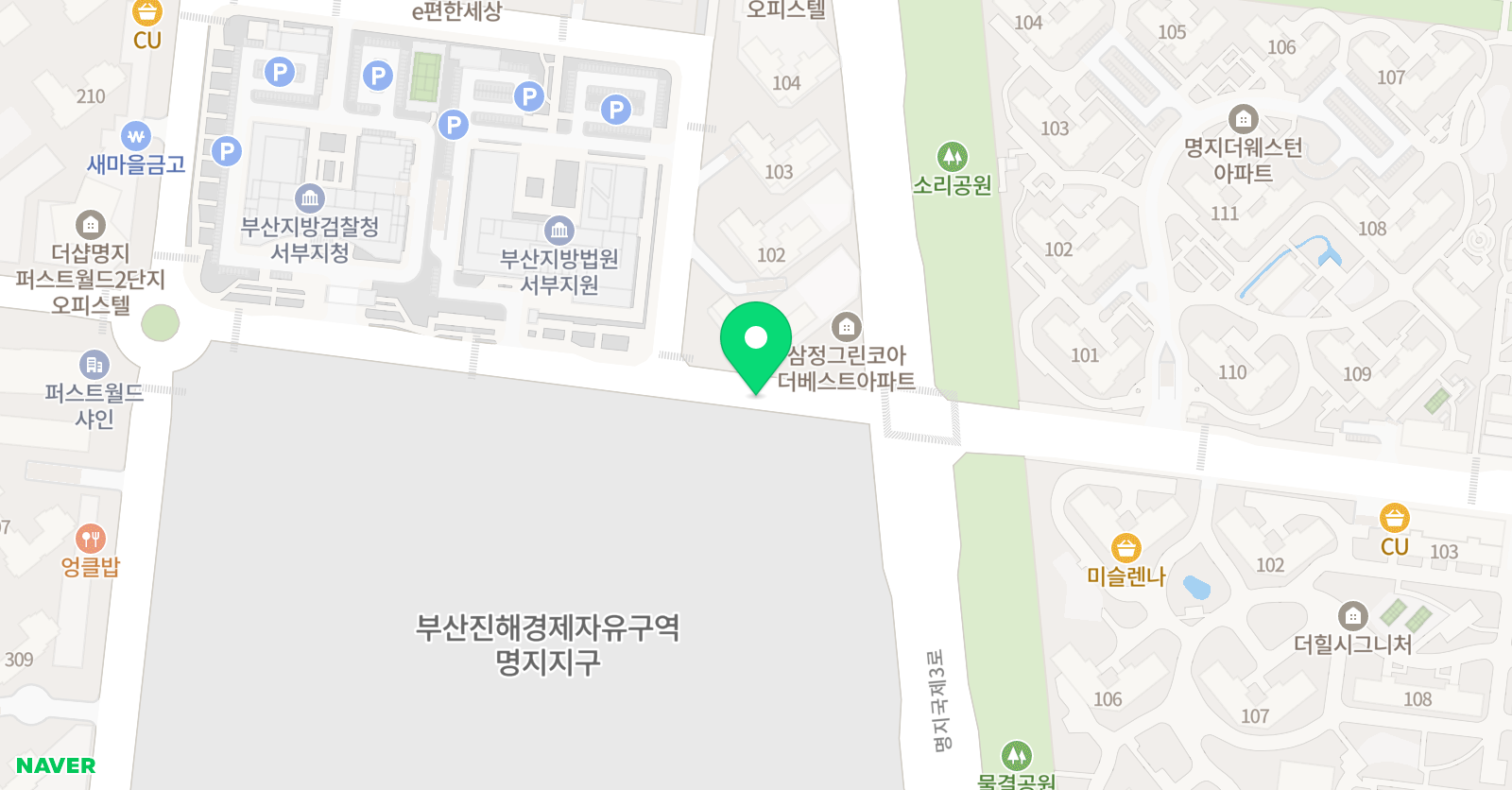 어반 학원 위치