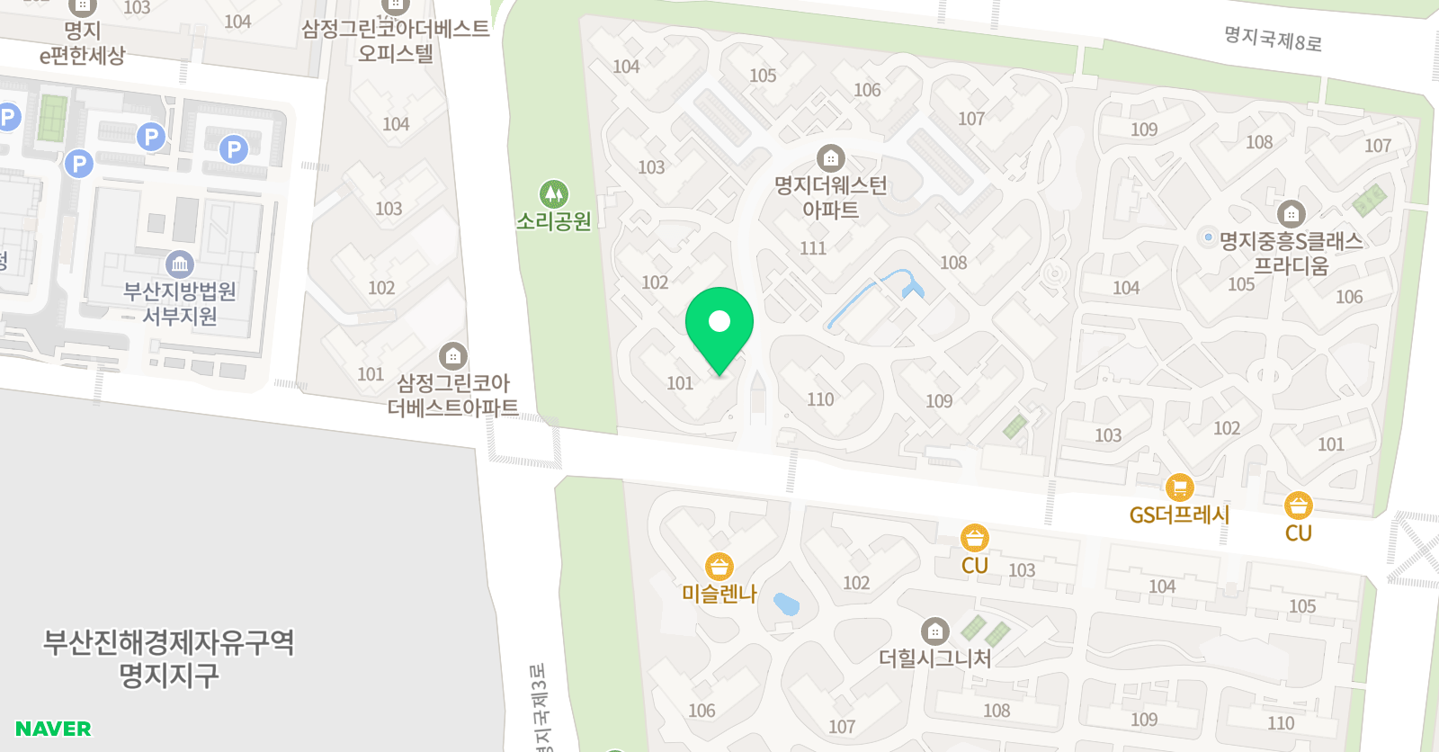 아소비 국제5점 부산 위치