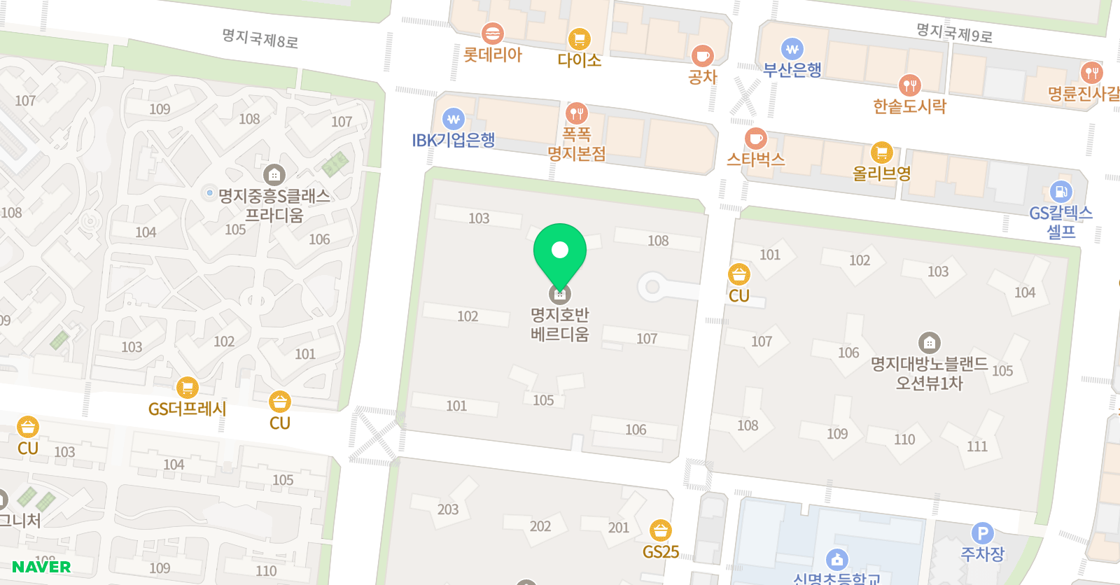 놀작마이아트 아트리움 미술교습소 위치