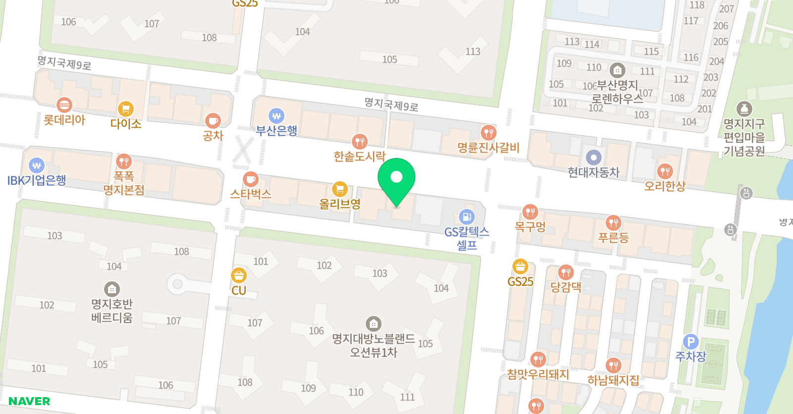 새움 과외 전문학원 위치