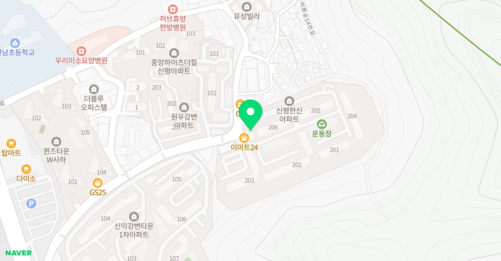 한신 해법수학교습소 위치