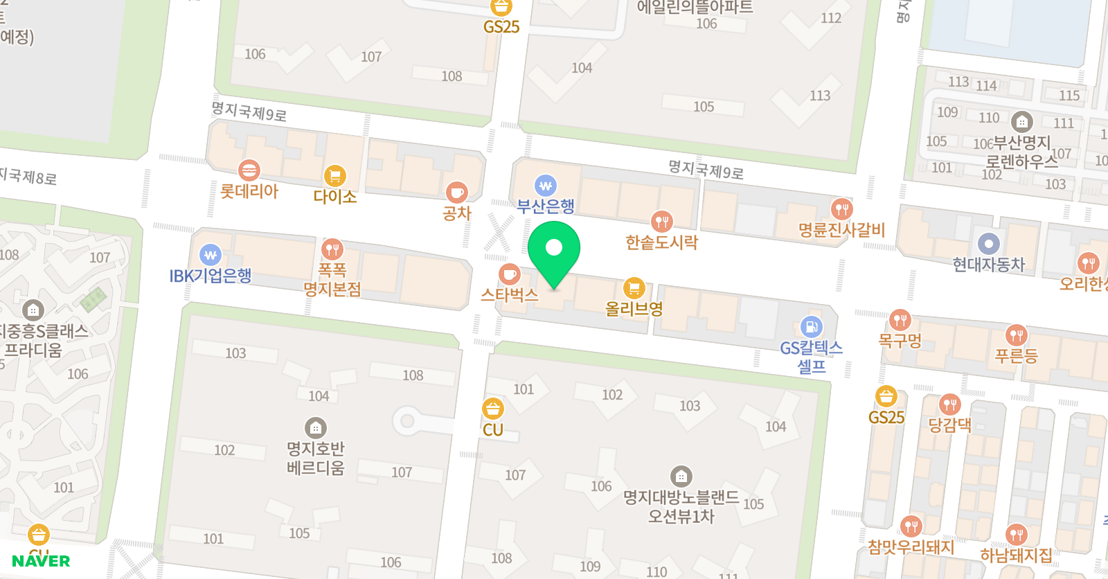 어센트영어교습소 위치
