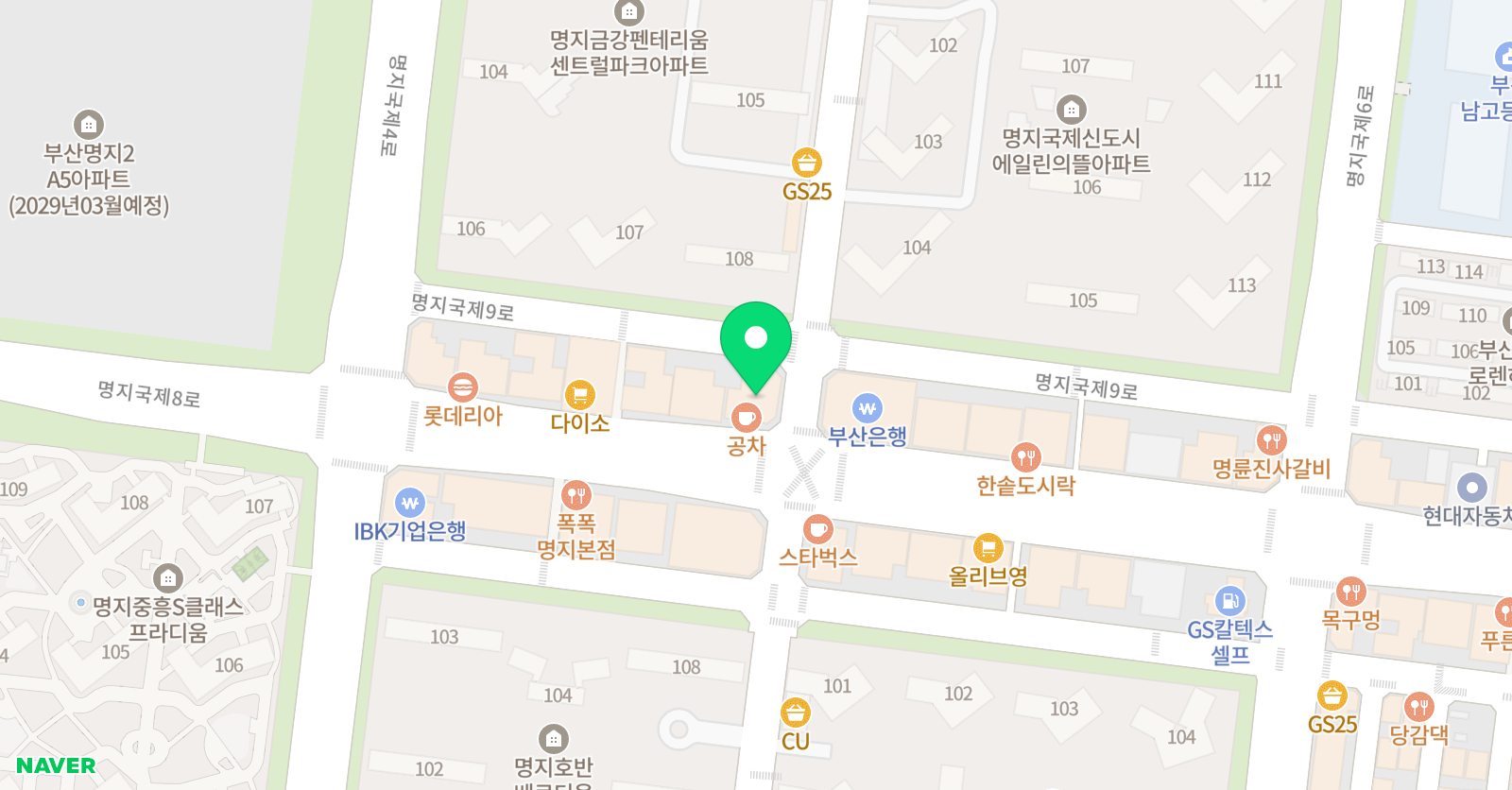 예원 음악미술학원 위치