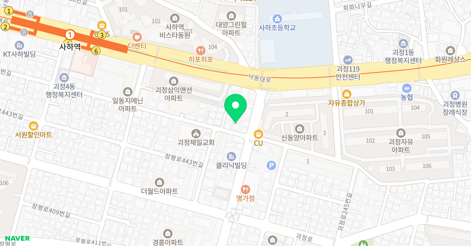 김규남 무용학원 위치