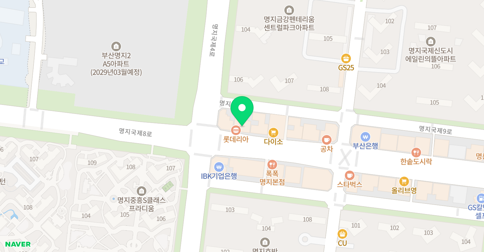 발그레 아트 미술학원 위치