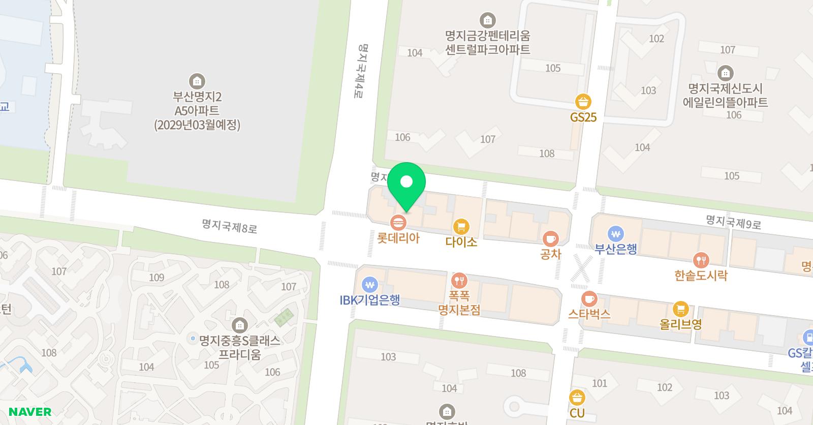 한우리독서토론논술 부산강서지부 위치