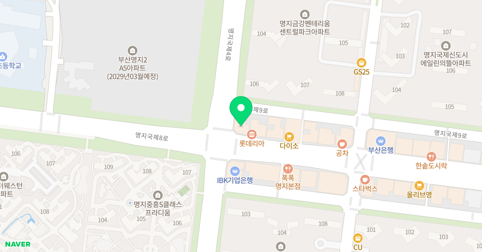 엠티 수학학원 위치