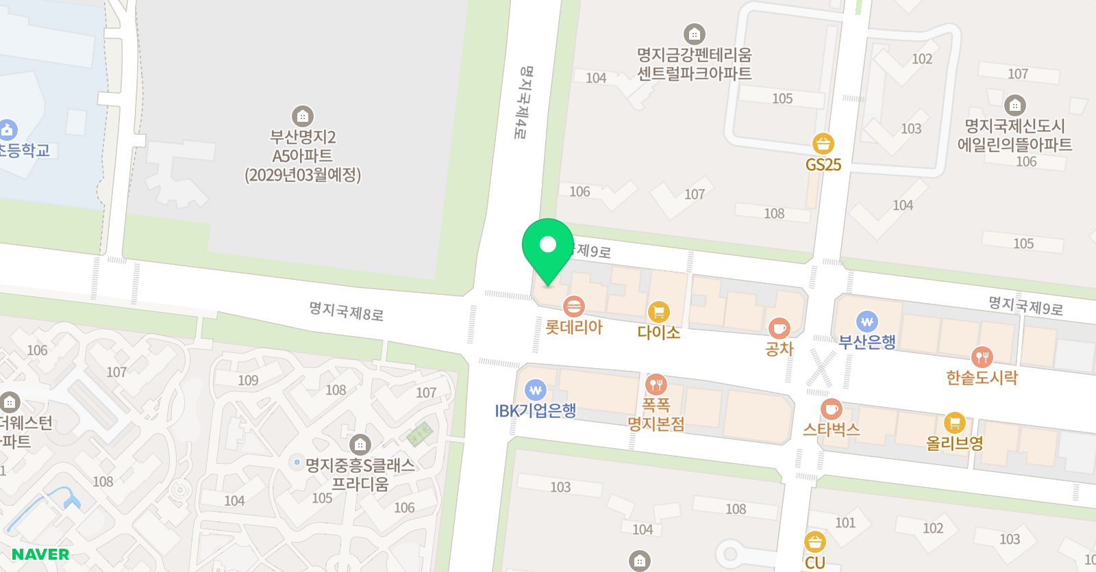 널위한 수학학원 위치