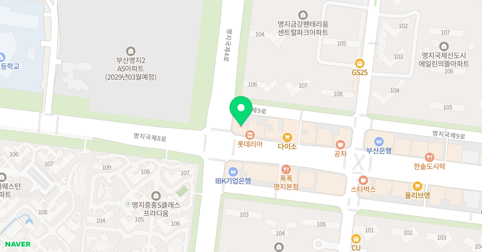 솔페즈 음악학원 위치