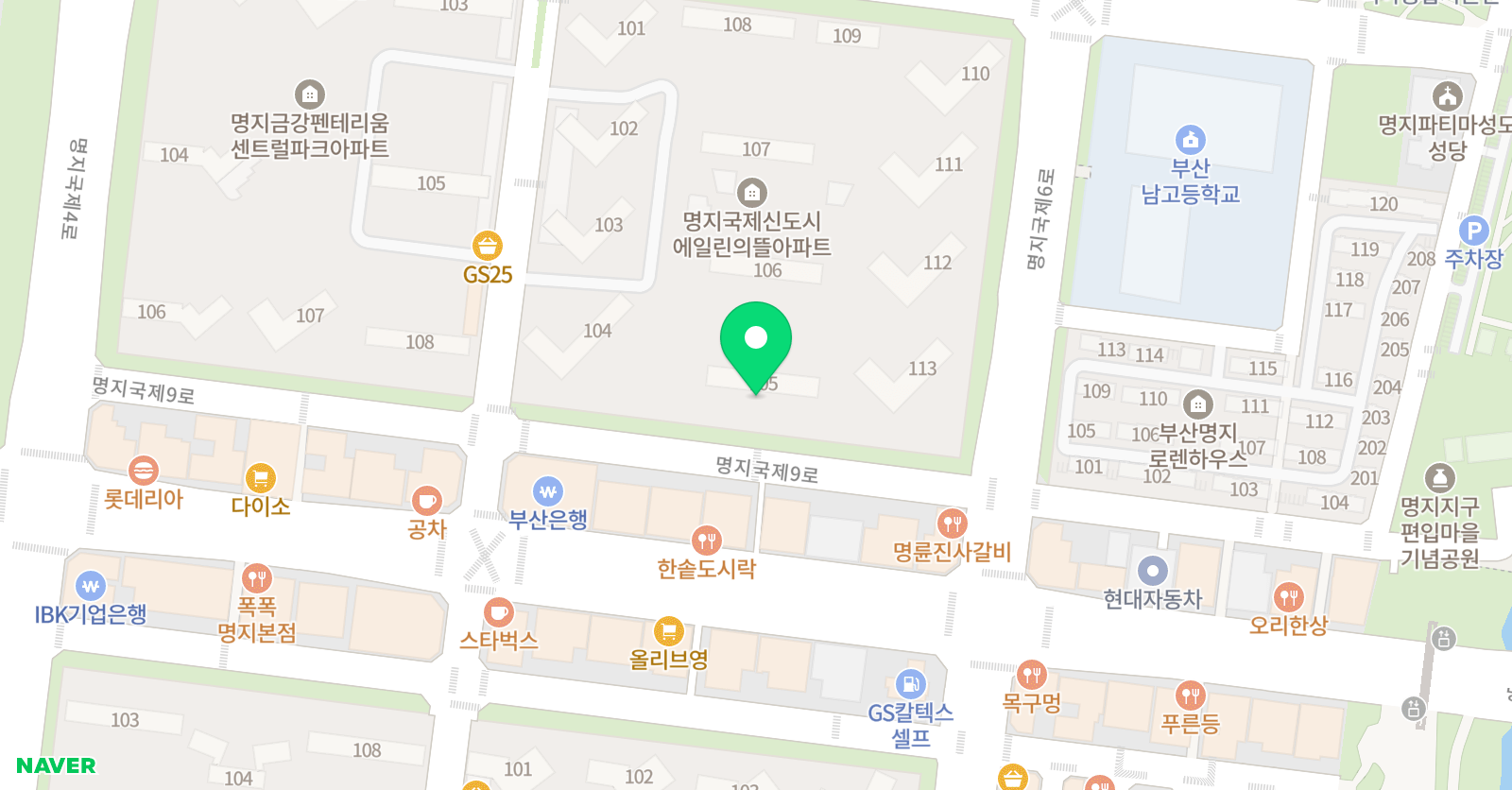 아소비 부산국제11점 위치