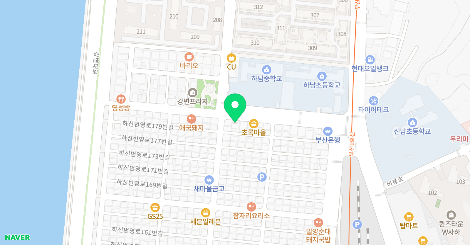 이원 수학학원 위치