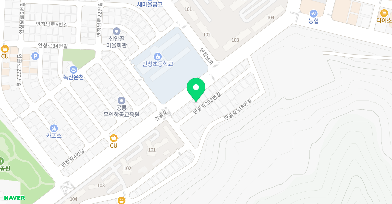 대성N 학원 용원분원 위치