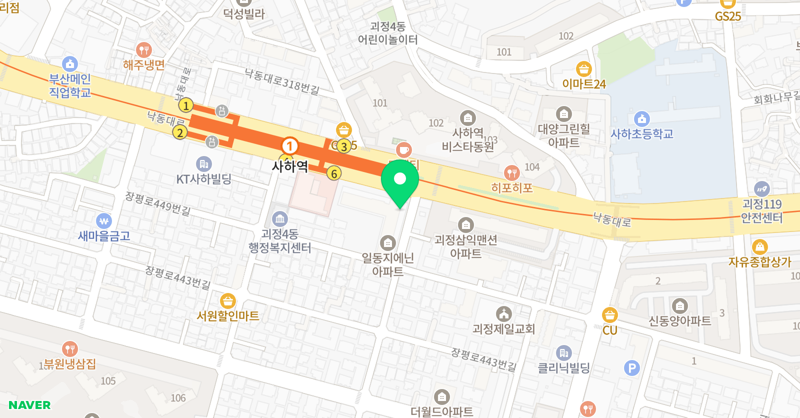 맥영 수학원 위치