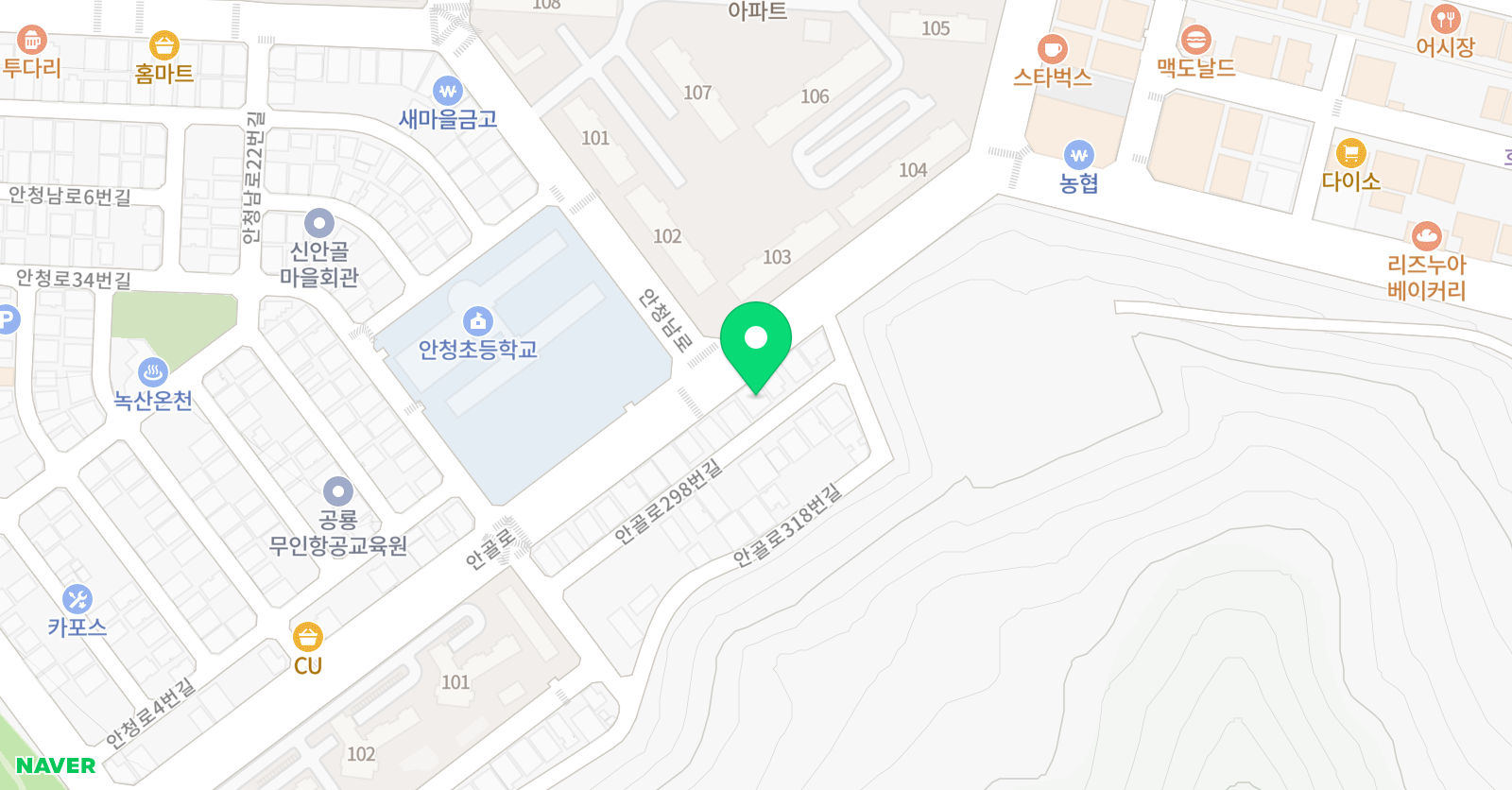 슈슈 발레학원 위치