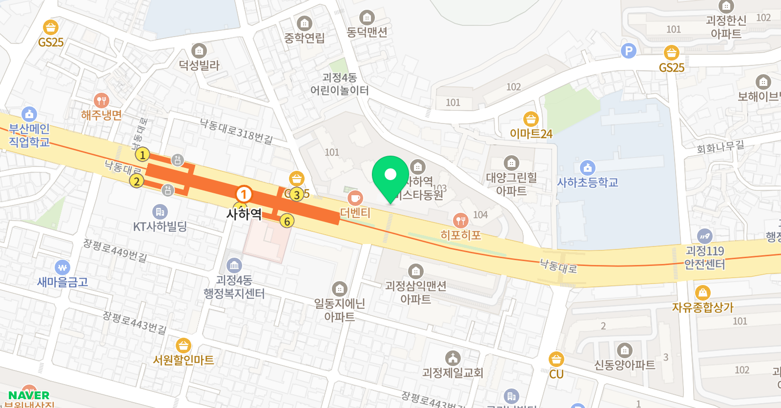 아몬드 미술교습소 위치