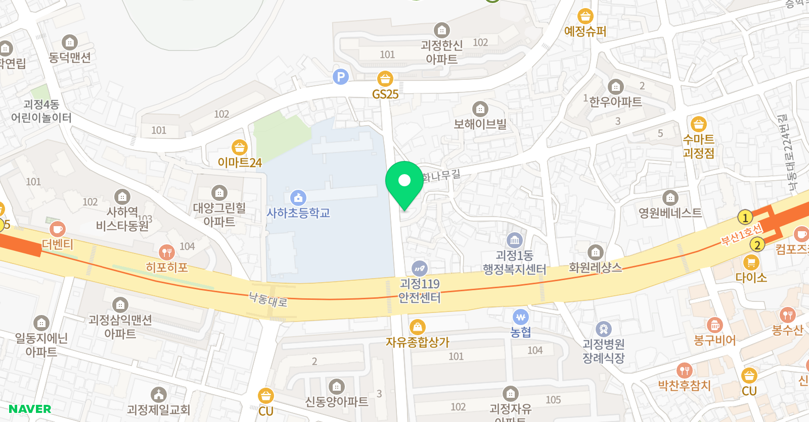 평균율 음악학원 위치