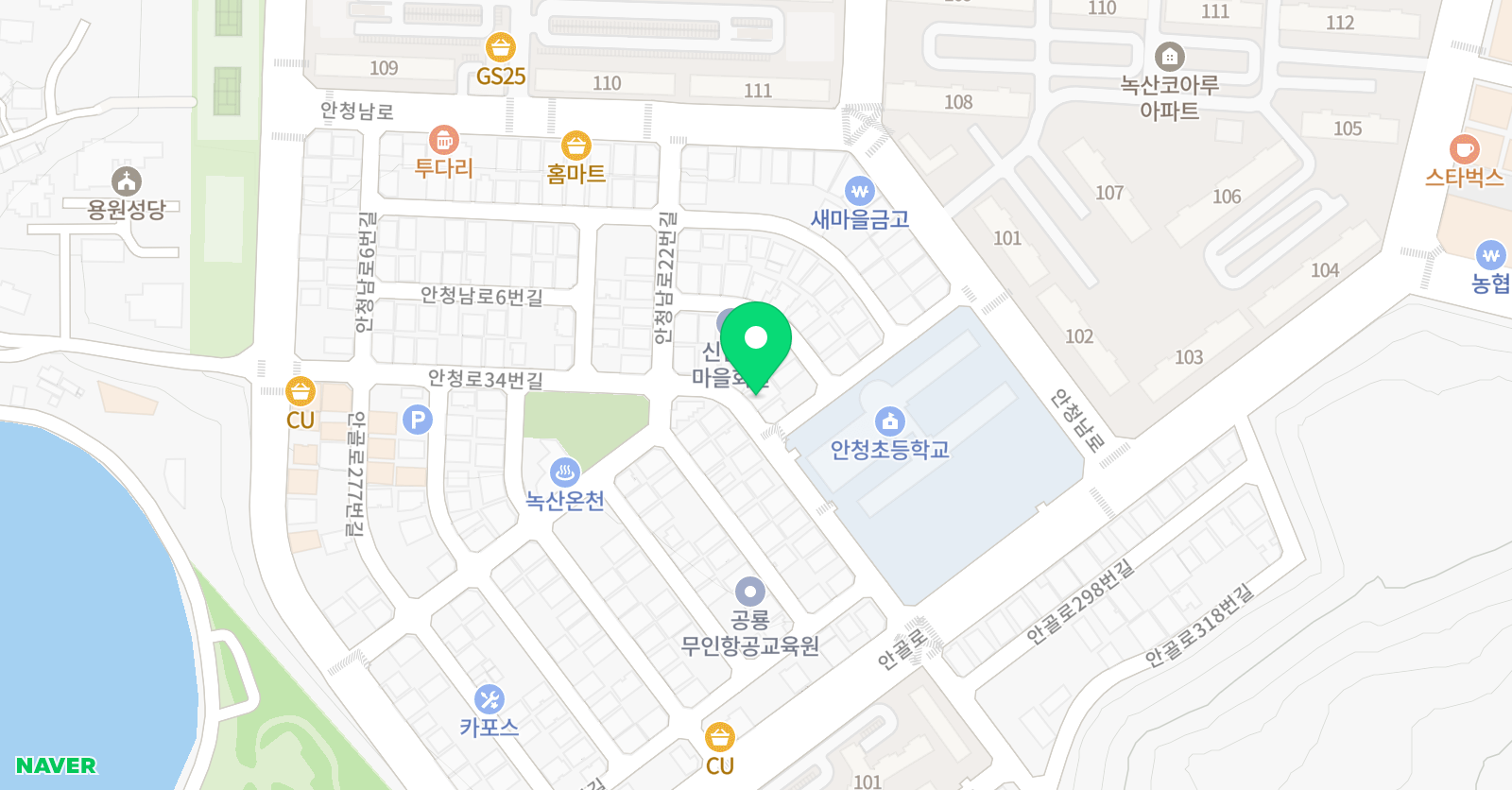 창작의손 미술공예학원 위치
