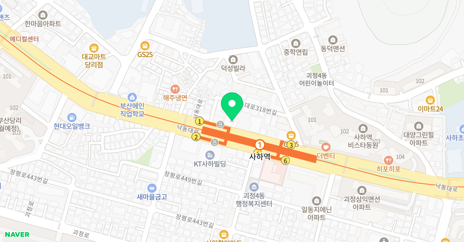 제니스 학원 위치