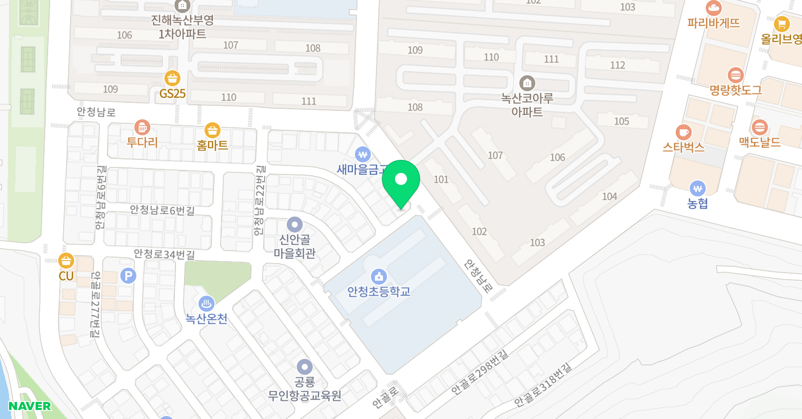 유클리드 수학학원 위치