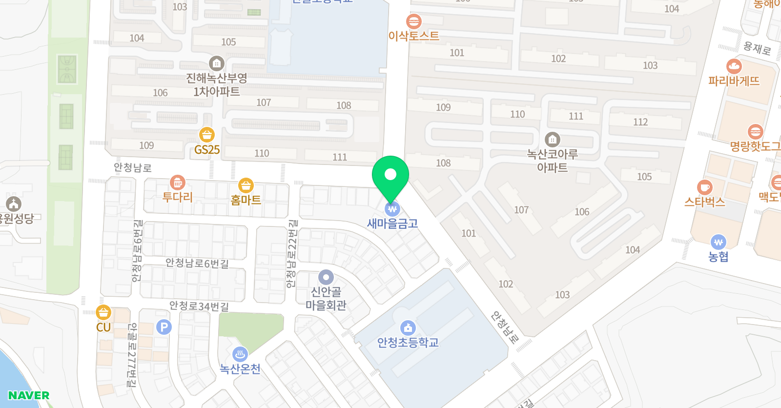 톡소리 영어학원 위치